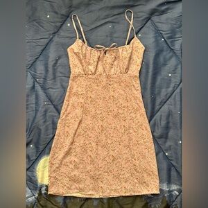 Lilac Floral Jennifer Dress - Brandy Melville